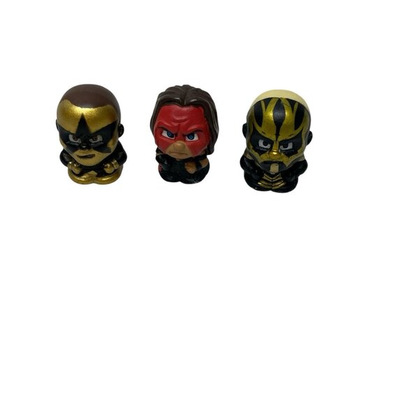 WWE Teenymates Wrestling Figures MINI Small Set of 3 - Picture 3 of 6